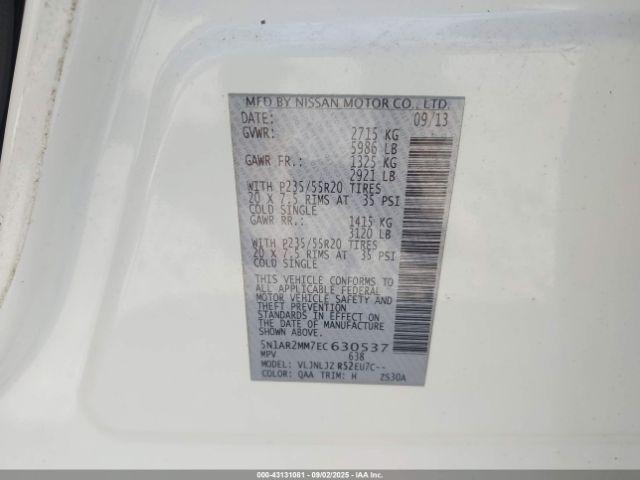 Nissan Pathfinder Platinum Image 9