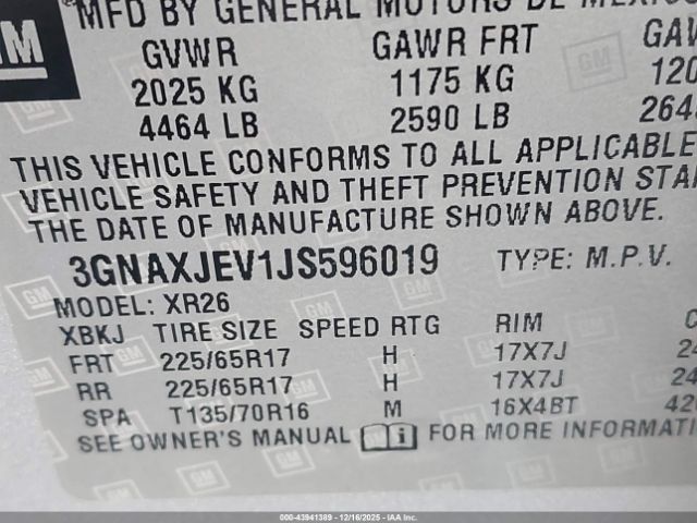 Chevrolet Equinox Lt Image 9