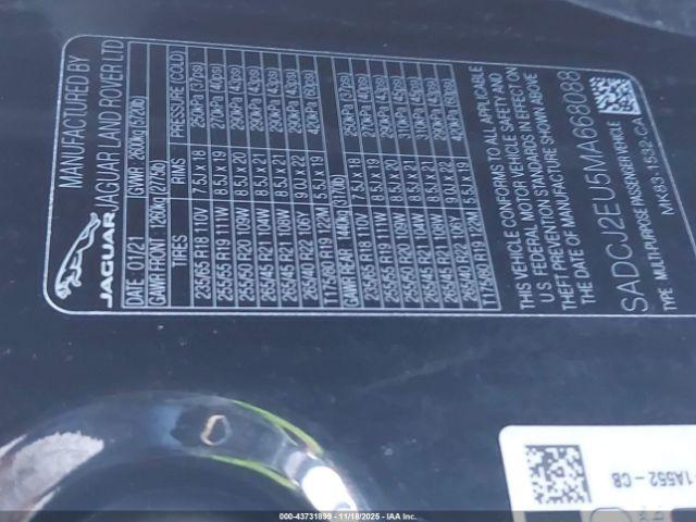 Jaguar F-PACE S P340 Awd Automatic Image 9