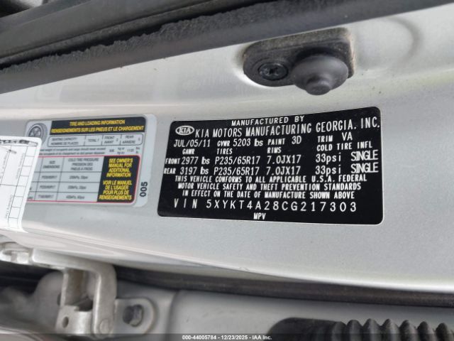 Kia Sorento Lx V6 Image 10