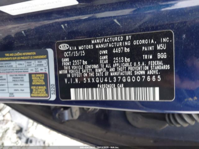 Kia Optima Ex Image 8