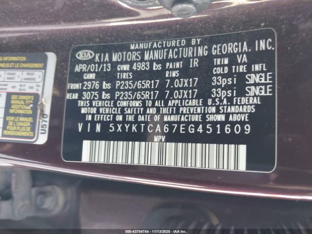 Kia Sorento Lx Image 10