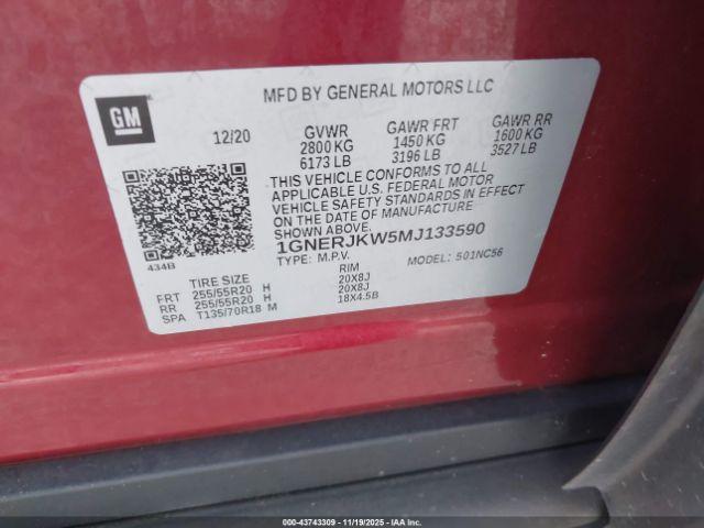 Chevrolet Traverse Fwd Rs Image 7