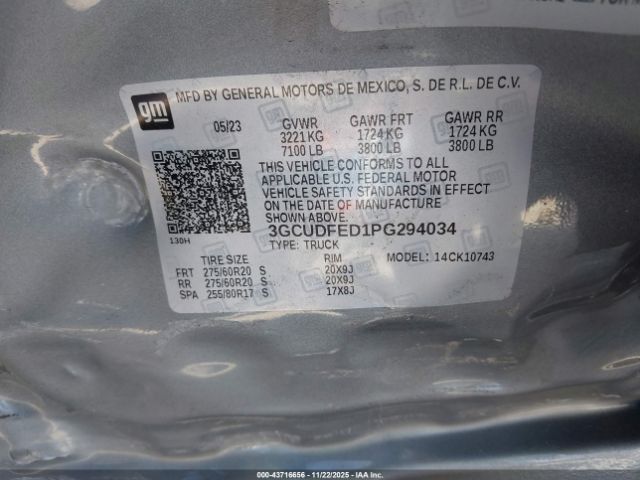 Chevrolet Silverado 1500 4wd  Standard Bed Lt Trail Boss Image 6