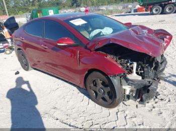  Salvage Hyundai ELANTRA