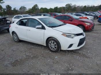  Salvage Toyota Corolla