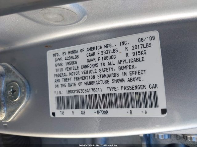 Honda Accord 2.4 Lx Image 10