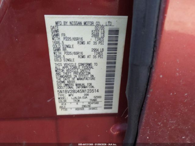 Nissan Quest 3.5 Image 4